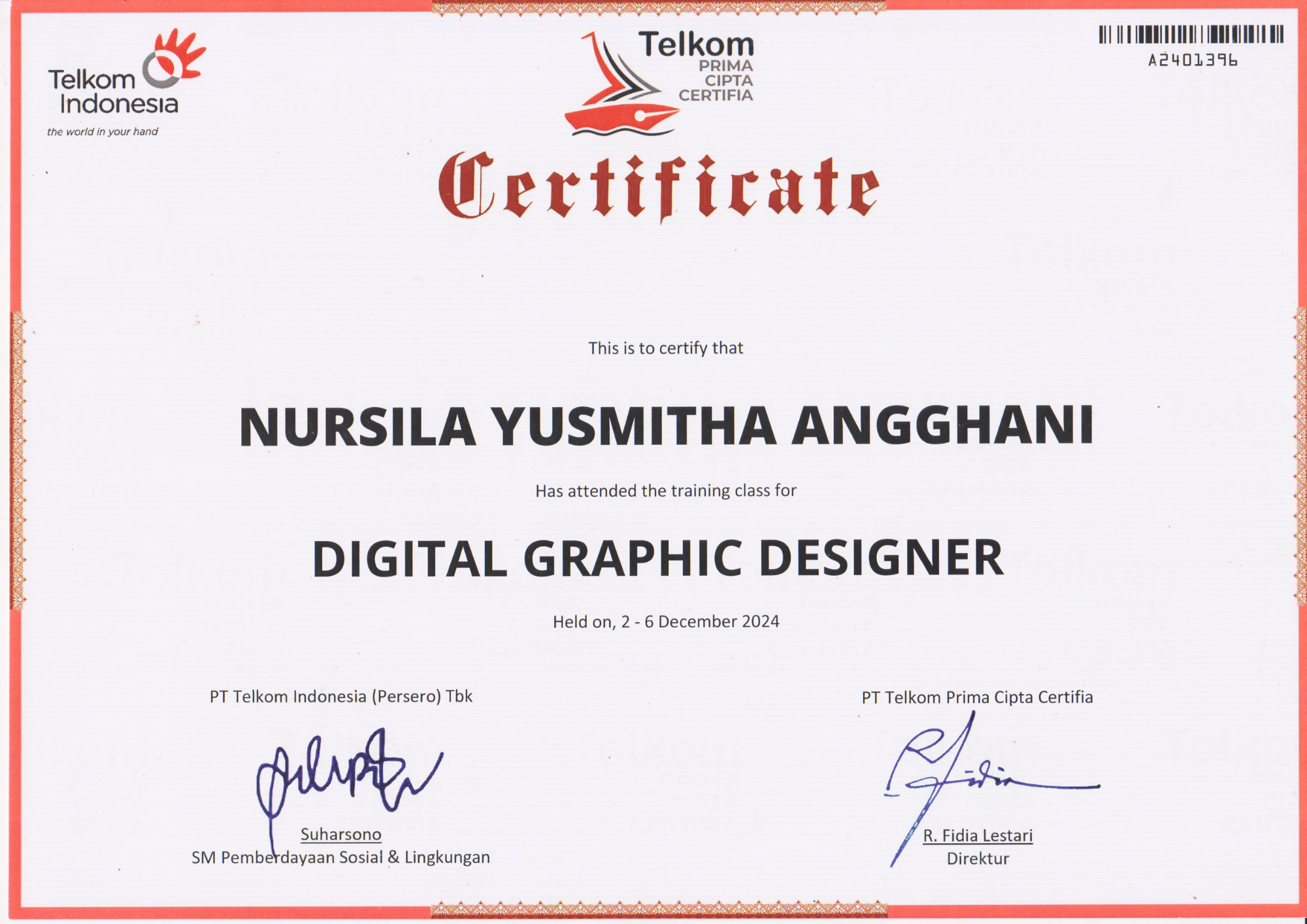 Digital Graphic Design Certification